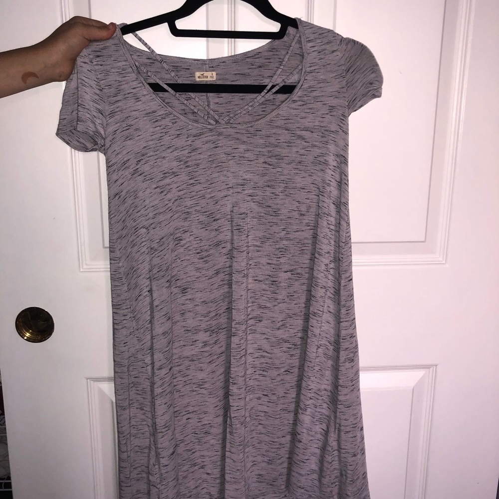 A grey dress from hollister